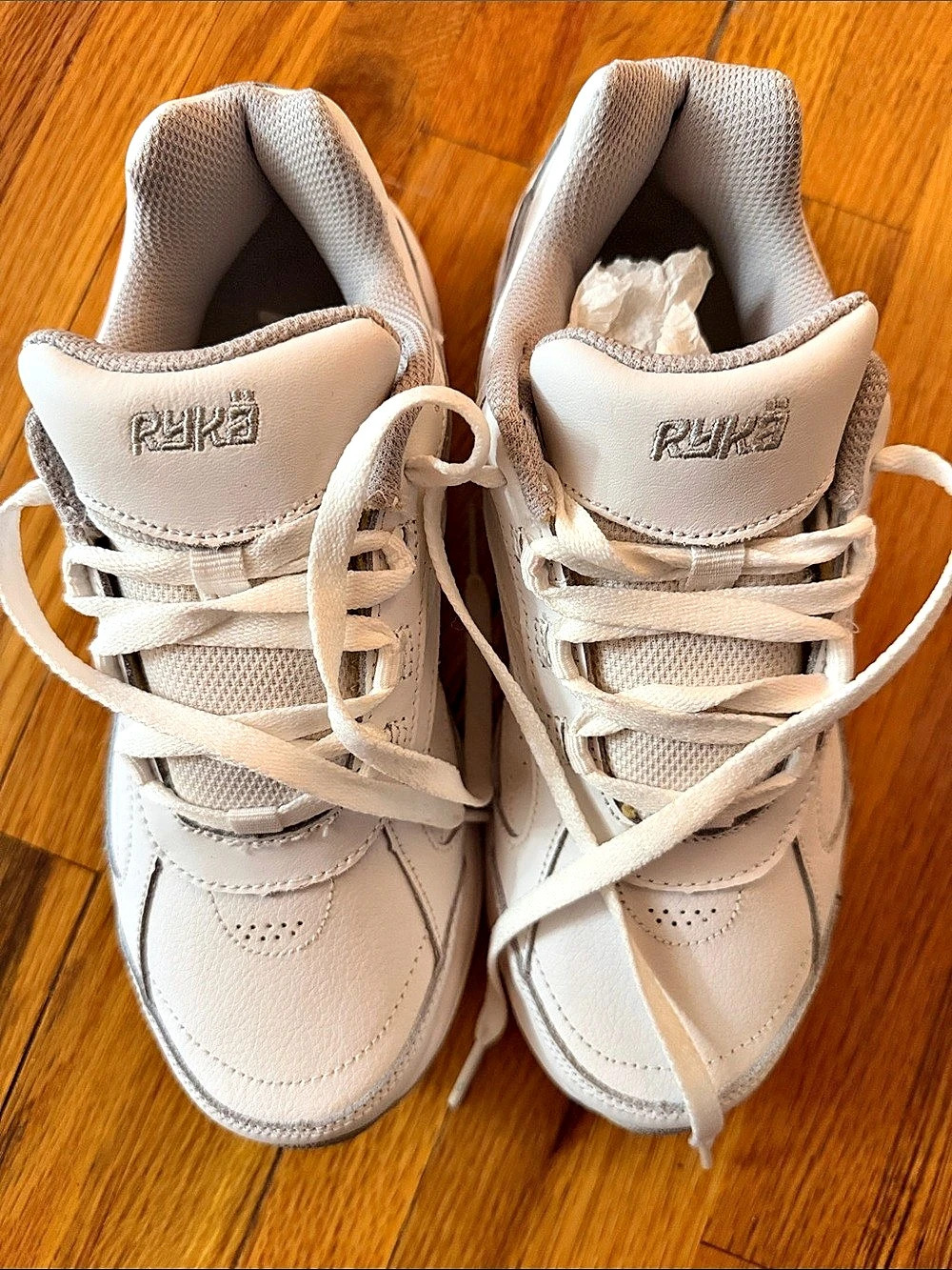Pristine Ryka Devotion X Classic 2 Women's White Sneakers Worn 1x